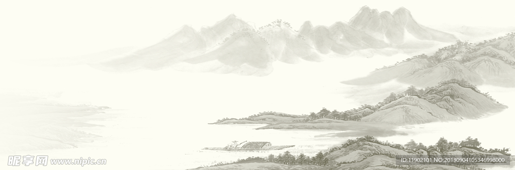 水墨画背景
