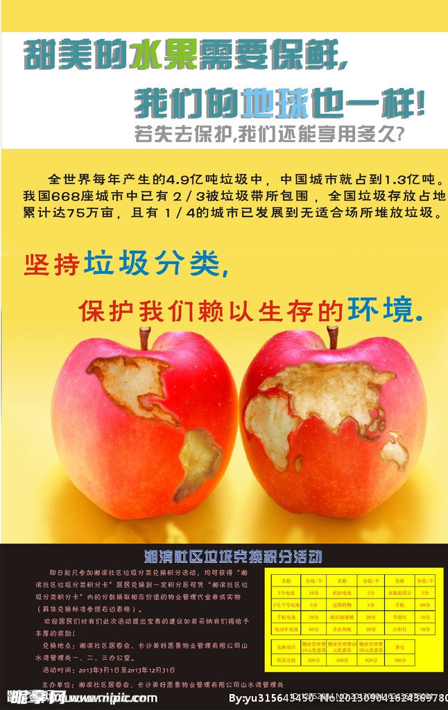 垃圾分类宣传海报