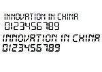 多种液晶字体