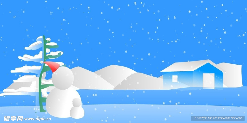 下雪flash动画