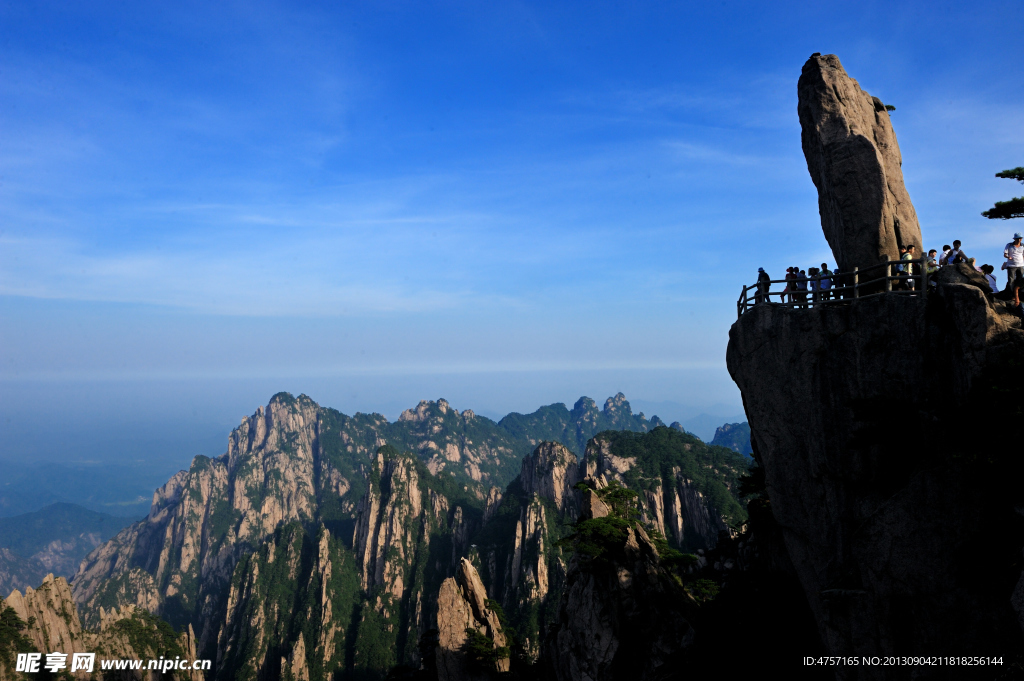 黄山 飞来石