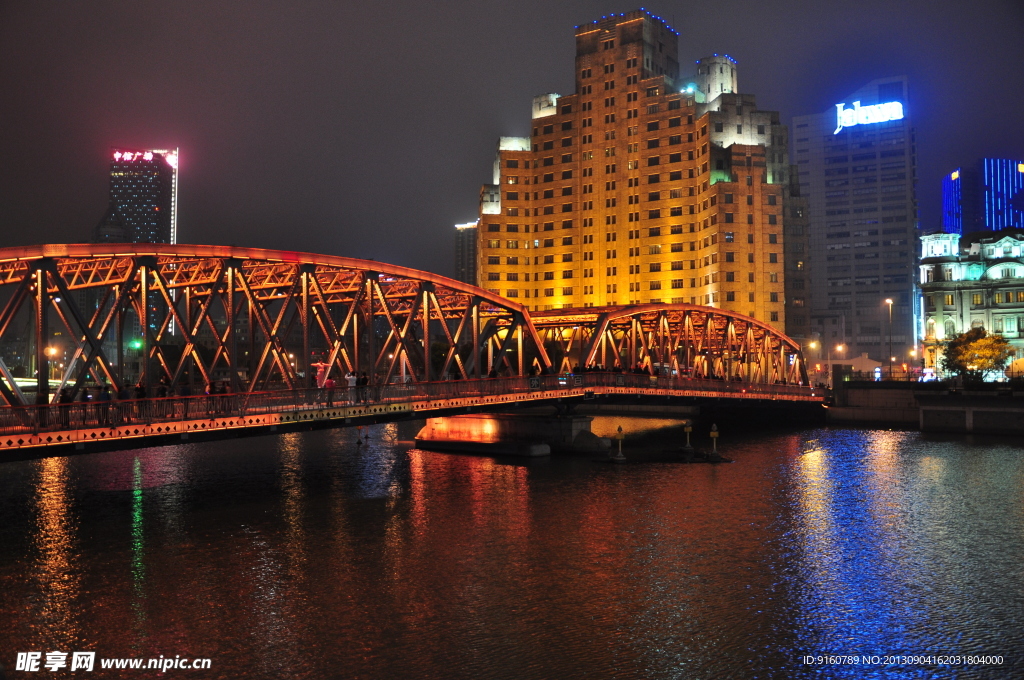 上海黄浦江夜景