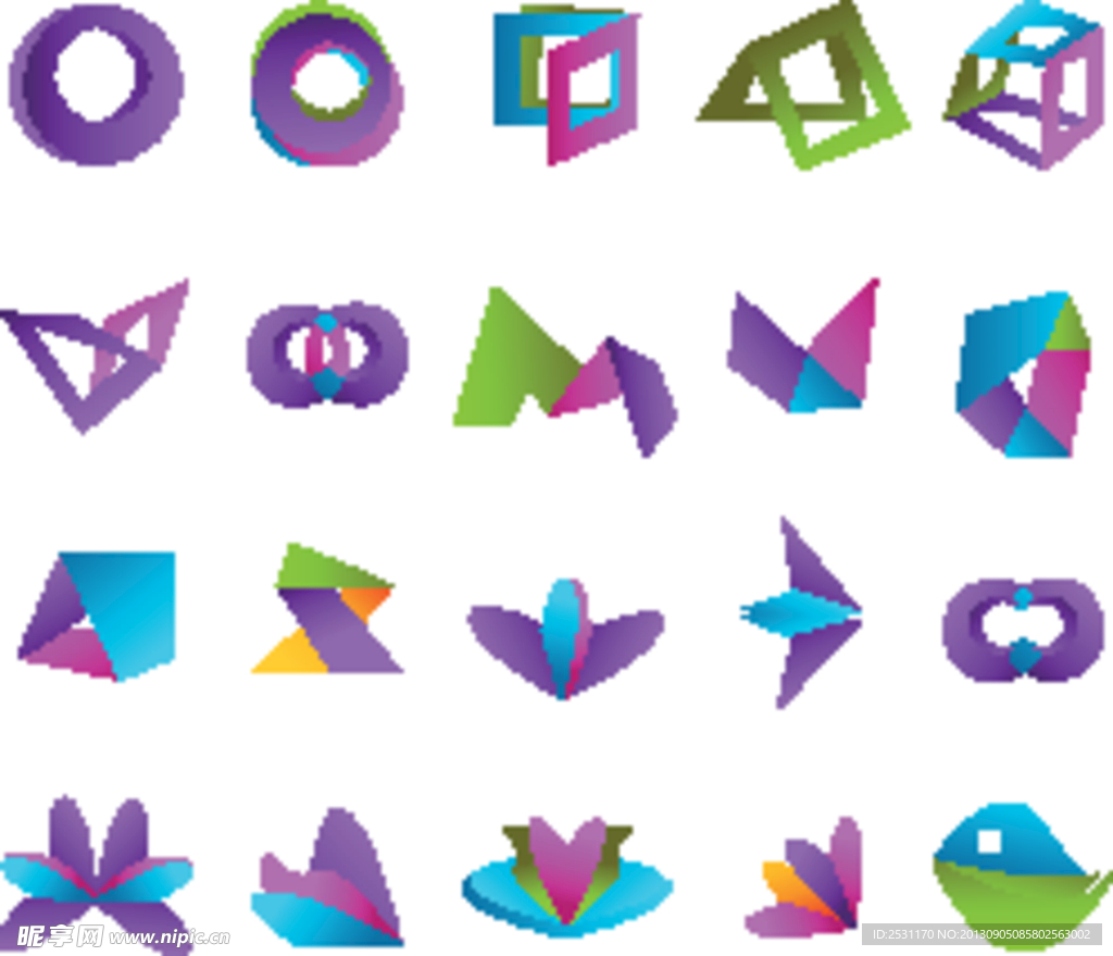 图形logo模板