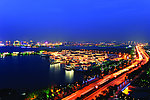 苏州李公堤夜景