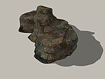 石头精细3D模型