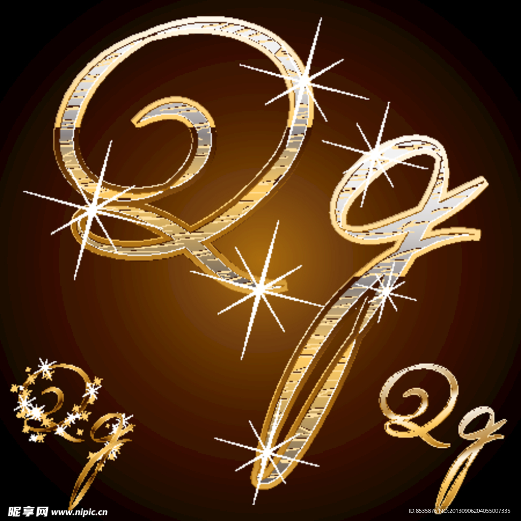 金属字母