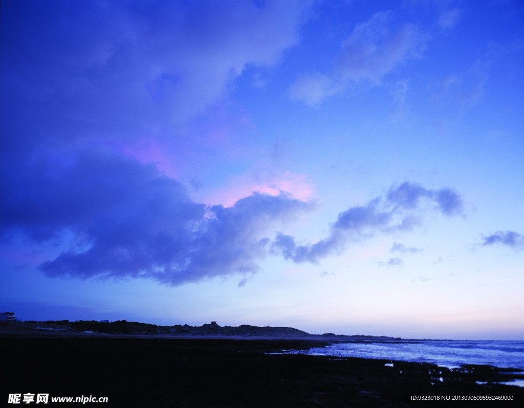 风景蓝色天空