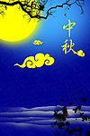 中秋月兔海报