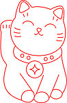 商用可爱招财猫精