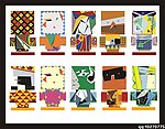 10个小盒子人画面