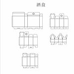 酒盒结构刀版图
