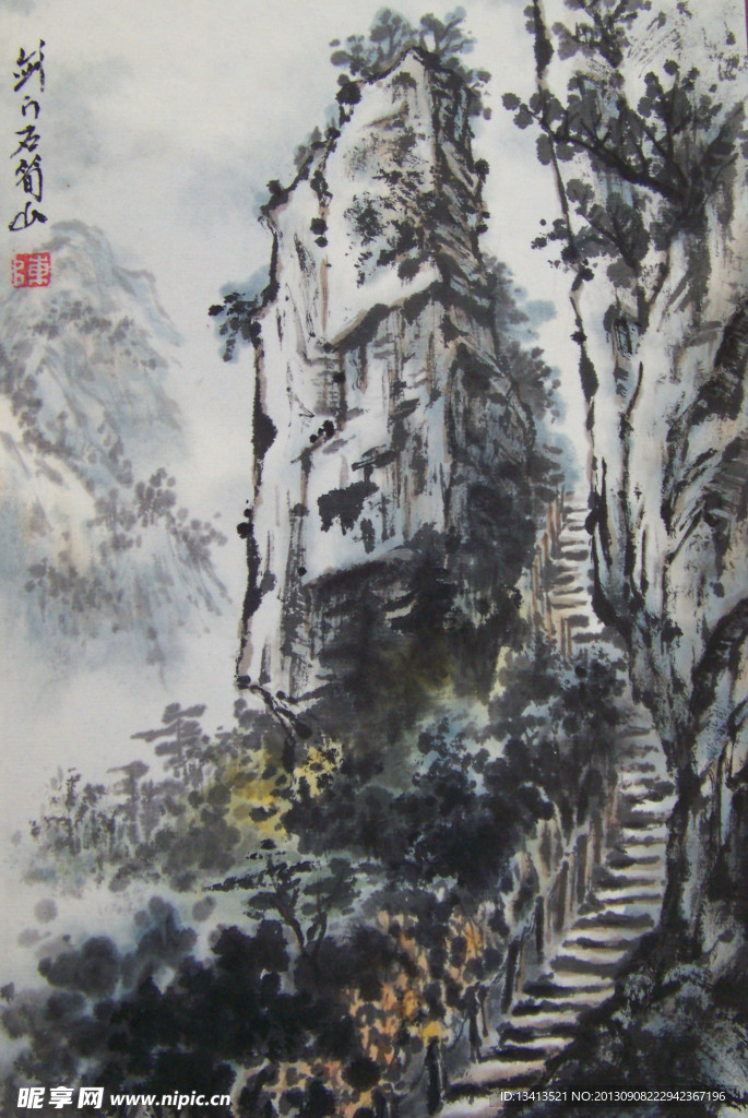 古代山水画（非高清）