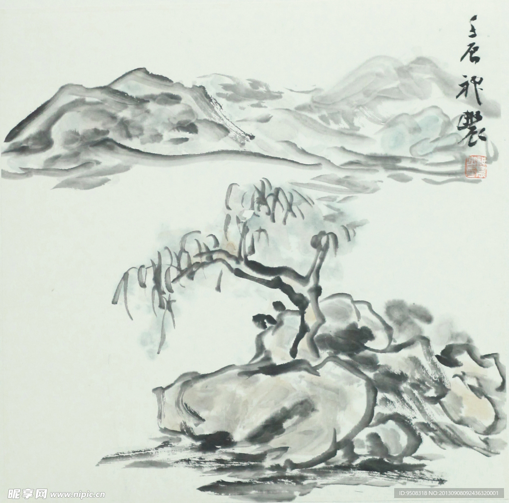 山水画