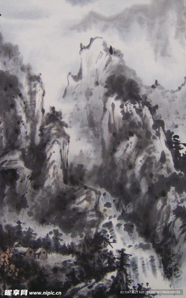 山水国画