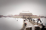 北京 下雪 故宫