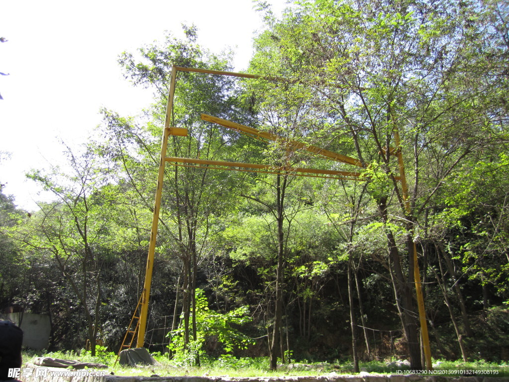 汤峪湖森林公园风景