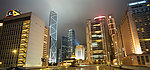 美丽香港城市夜景风光