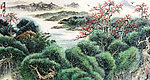 关山月山水画