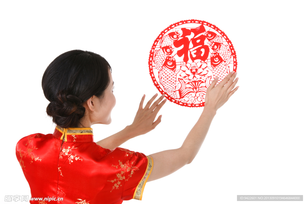 贴剪纸