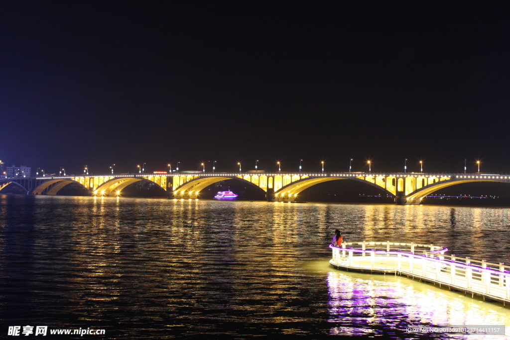 惠州东江夜景