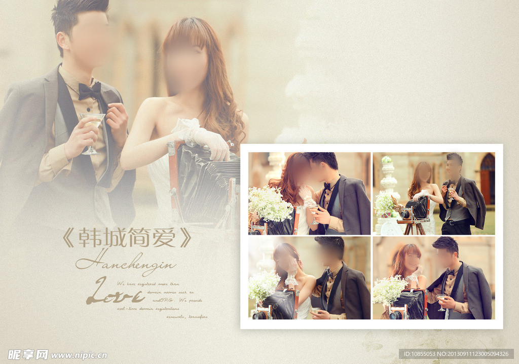 婚纱模板