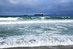 浪 青海湖 浪花 海