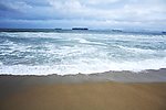 沙滩 海浪 大海 浪