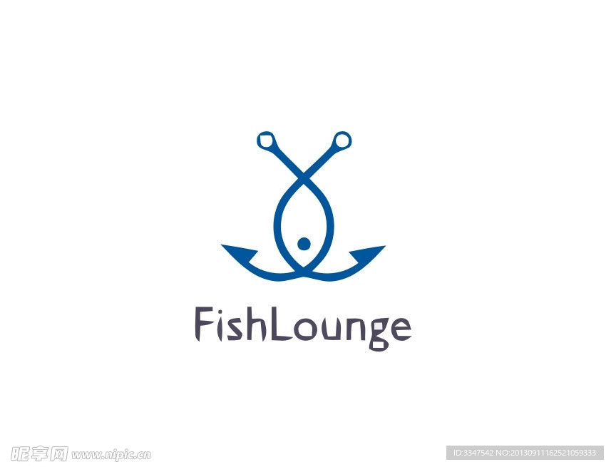 鱼钩logo