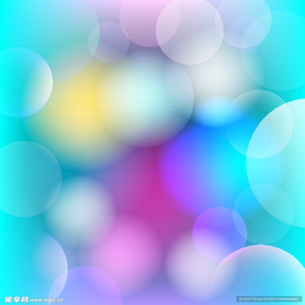 梦幻光斑
