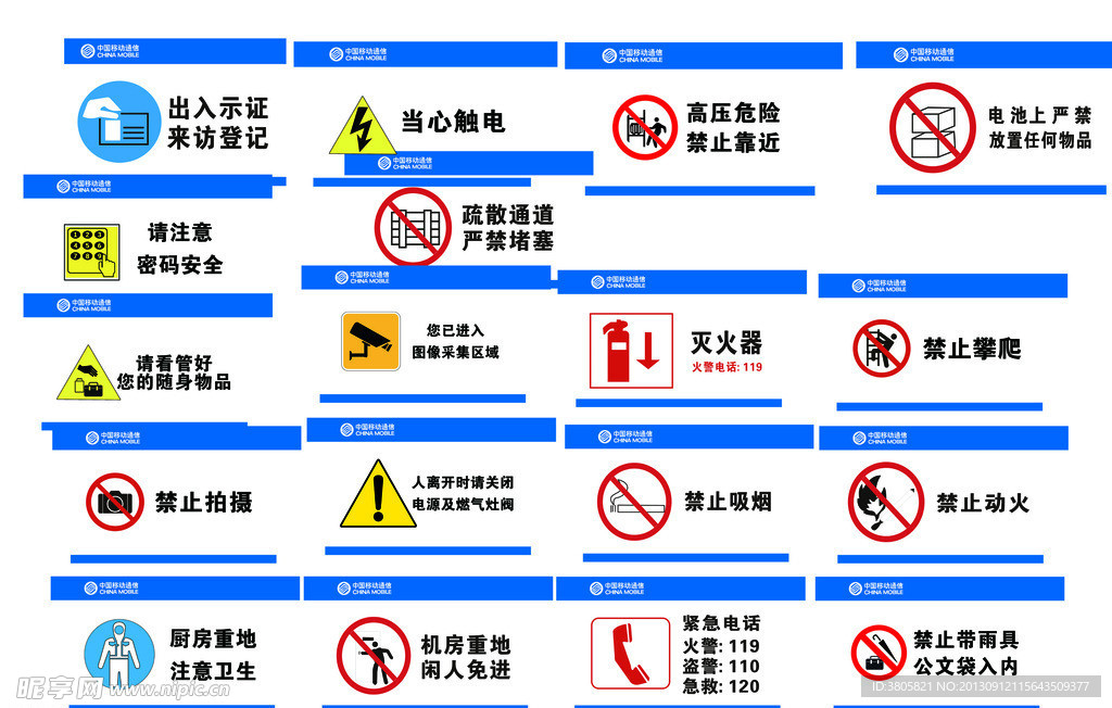 禁止标示牌