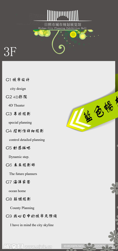 指引导视牌