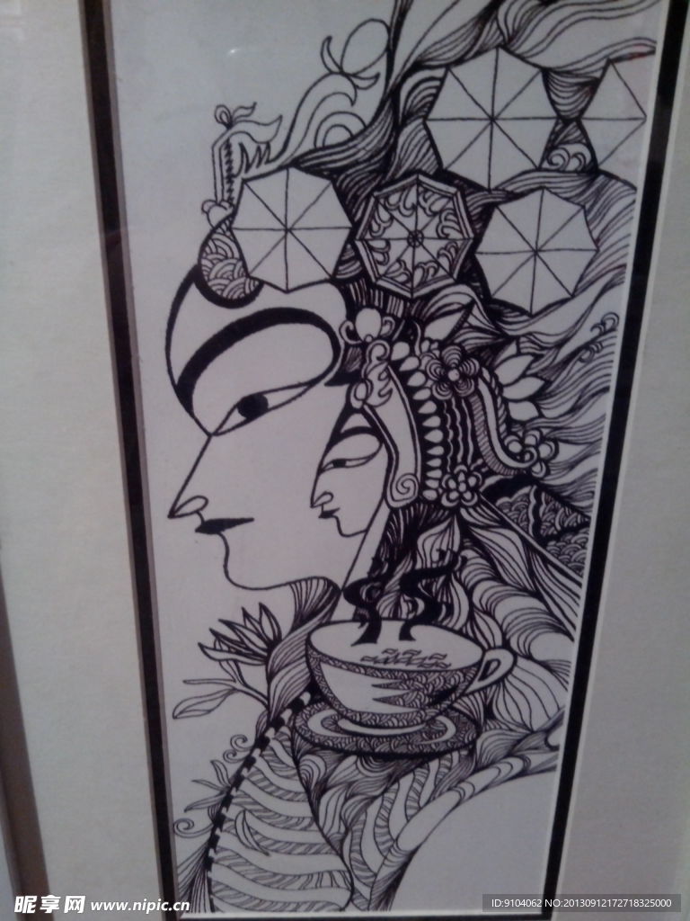 手绘插画