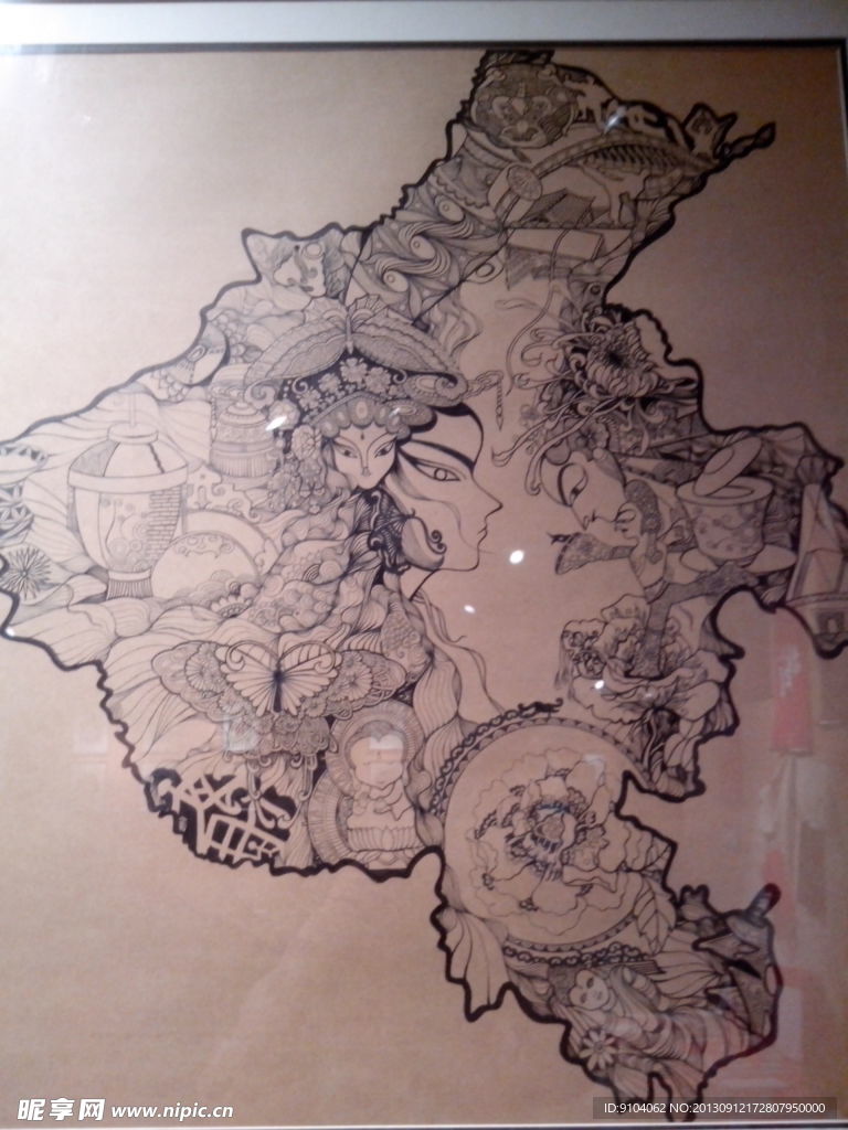 手绘插画