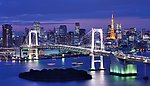 东京摩天大楼夜景