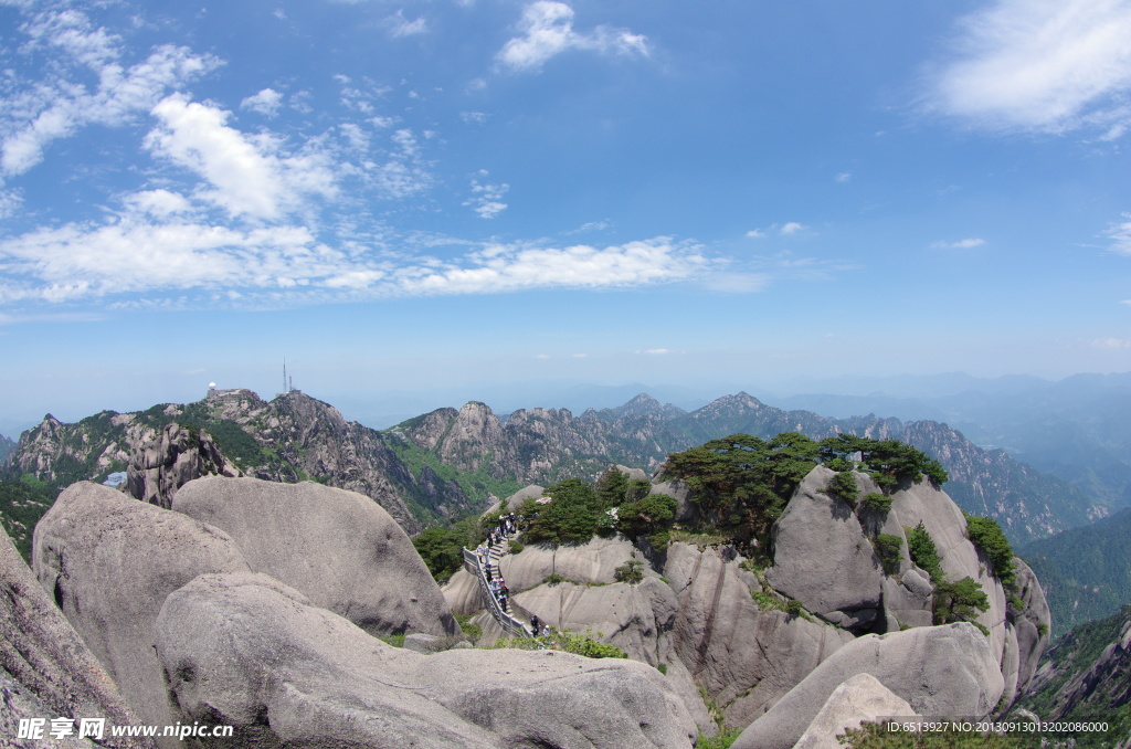 峰顶俯瞰