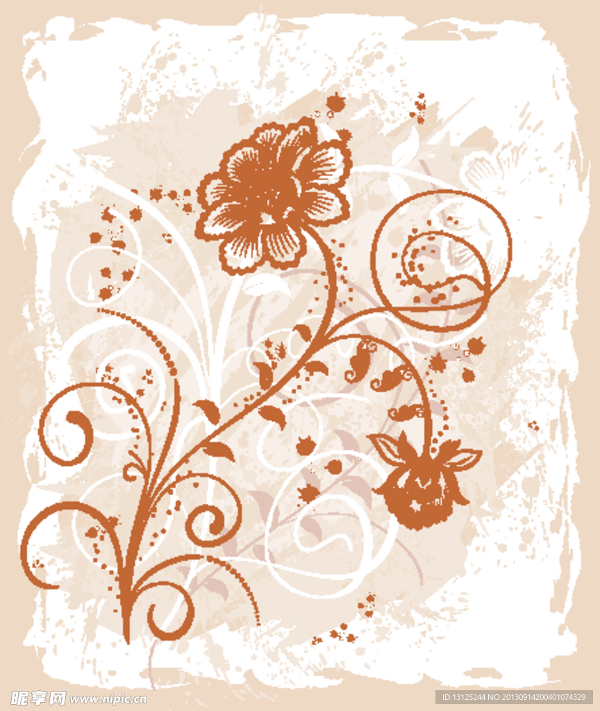 花纹 花