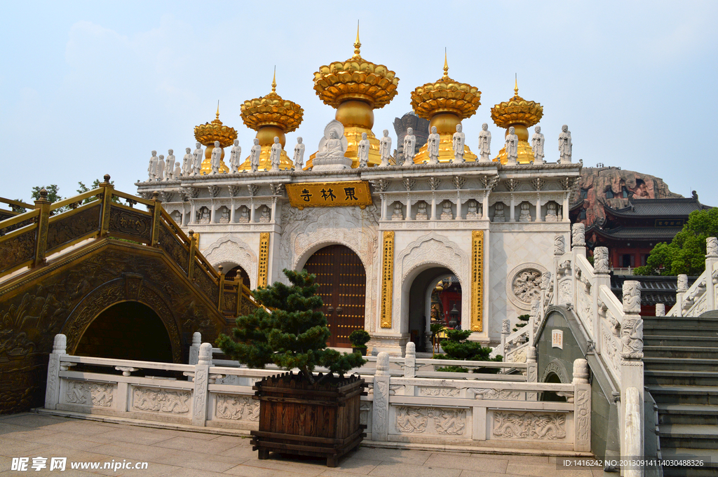 东林寺风景