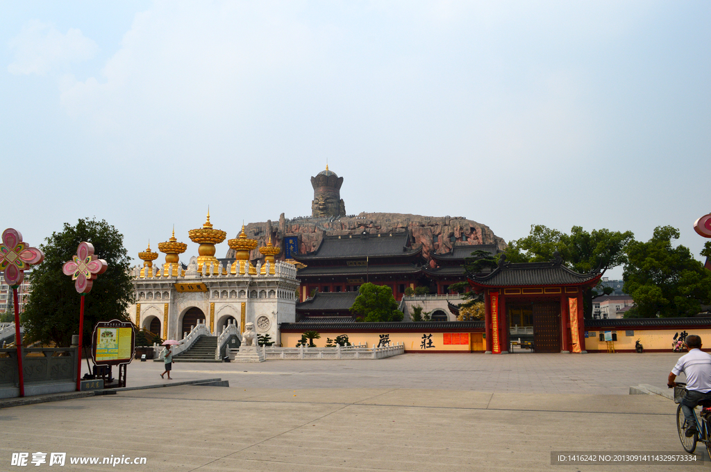 东林寺风景
