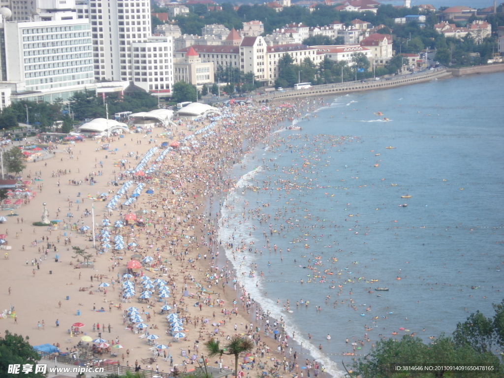 海水浴场 游泳