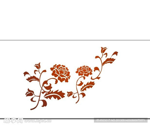 菊花矢量图