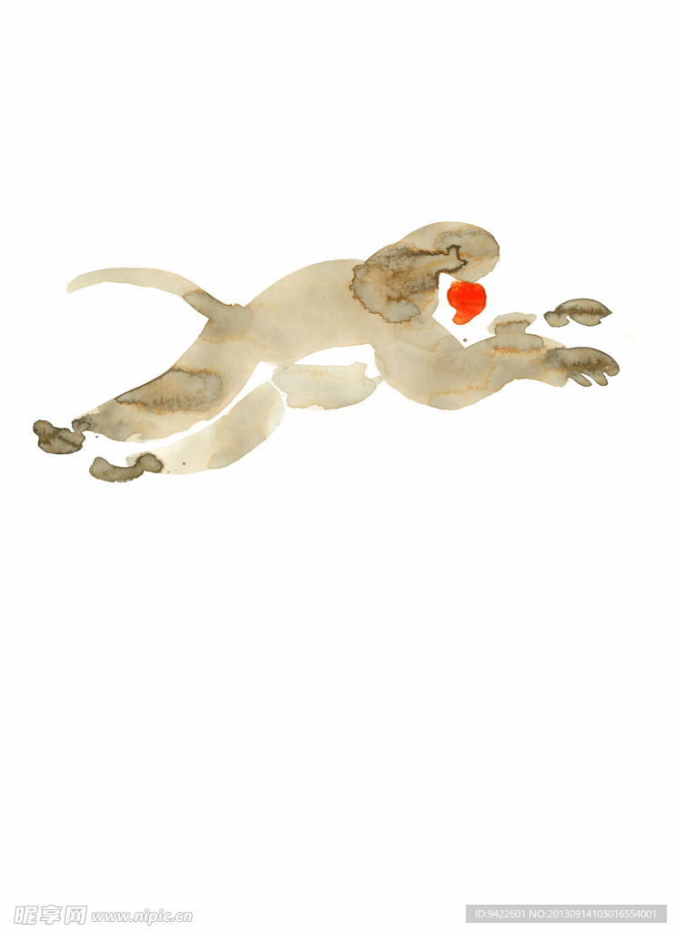 绘画猴
