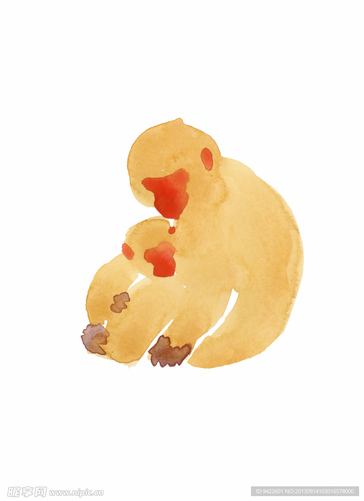 绘画猴