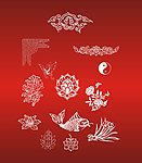中国古典边框花纹