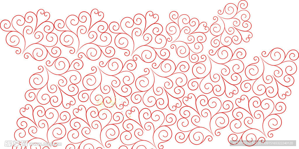 矢量花纹