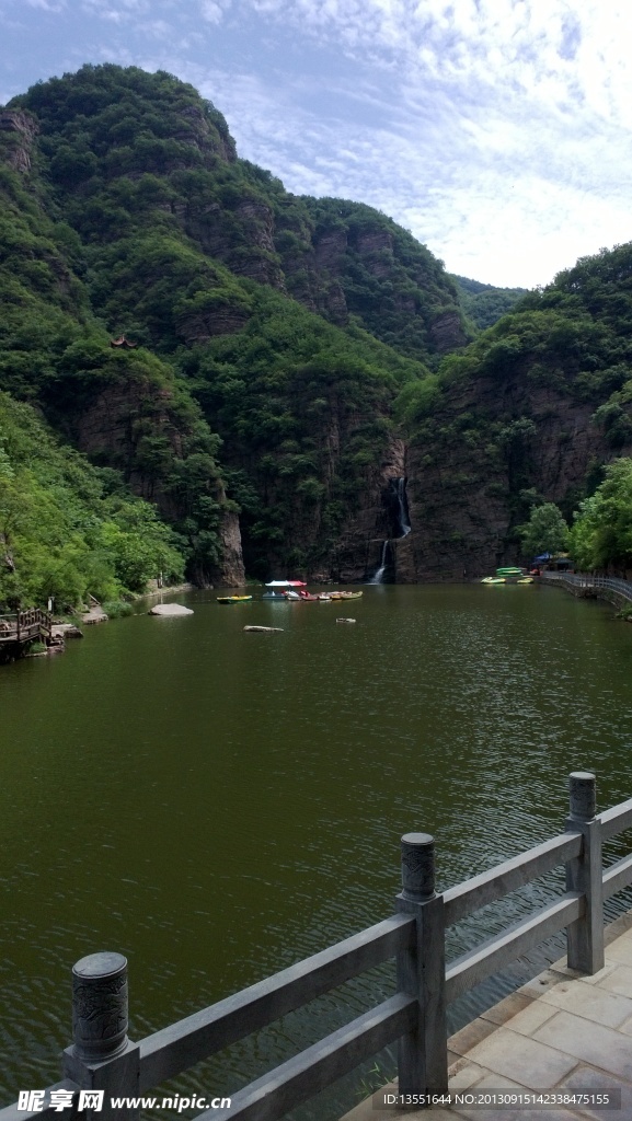 龙潭峡山水风景