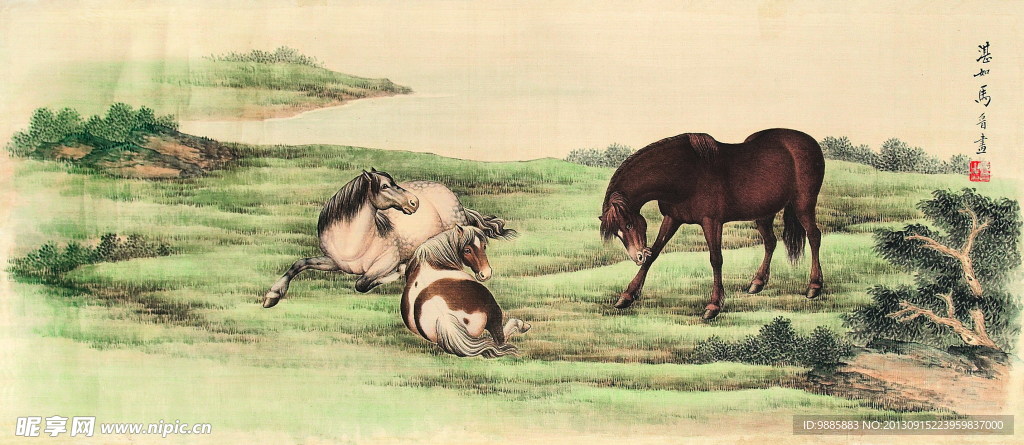画马