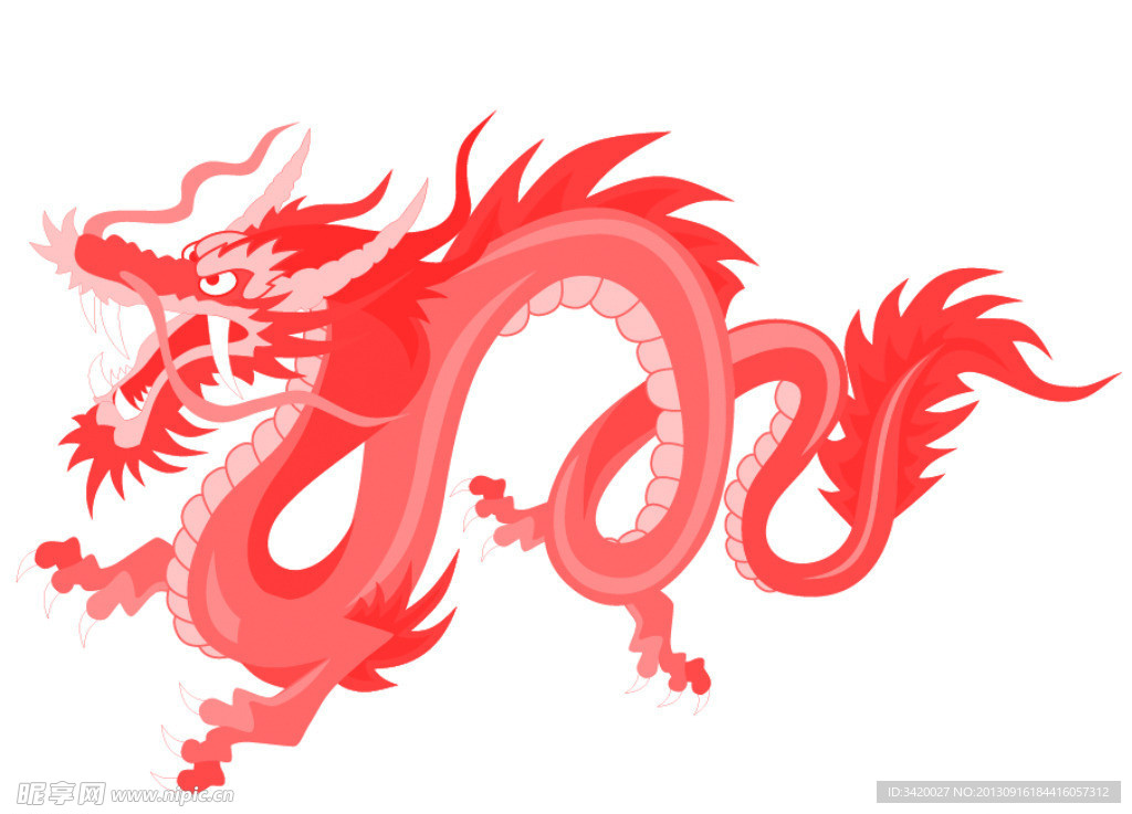 中国龙笔刷