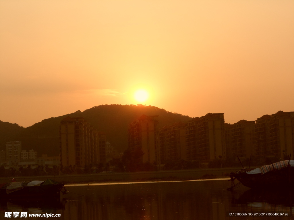 夕阳