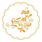 矢量花纹 圆形花纹