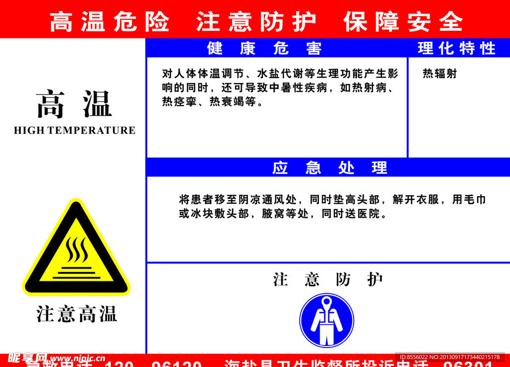 高温危险